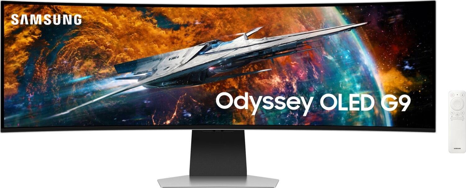 Écran gaming Samsung Odyssey OLED G9 S49CG954SU 124 cm (49") UWQHD, 0,03 ms, 240 Hz, FreeSync Premium Pro