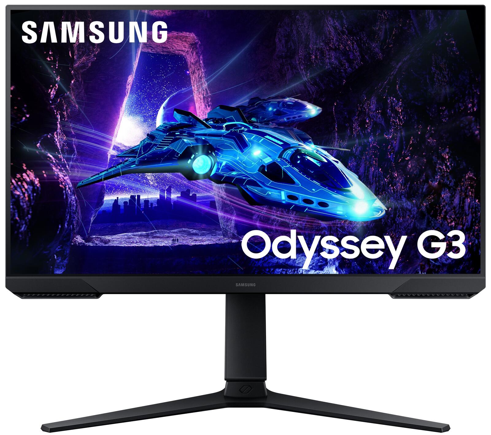 Écran gaming Samsung Odyssey G3 S24DG300EU 61 cm (24") Full HD, VA, 1 ms, HDMI, DisplayPort, 180 Hz