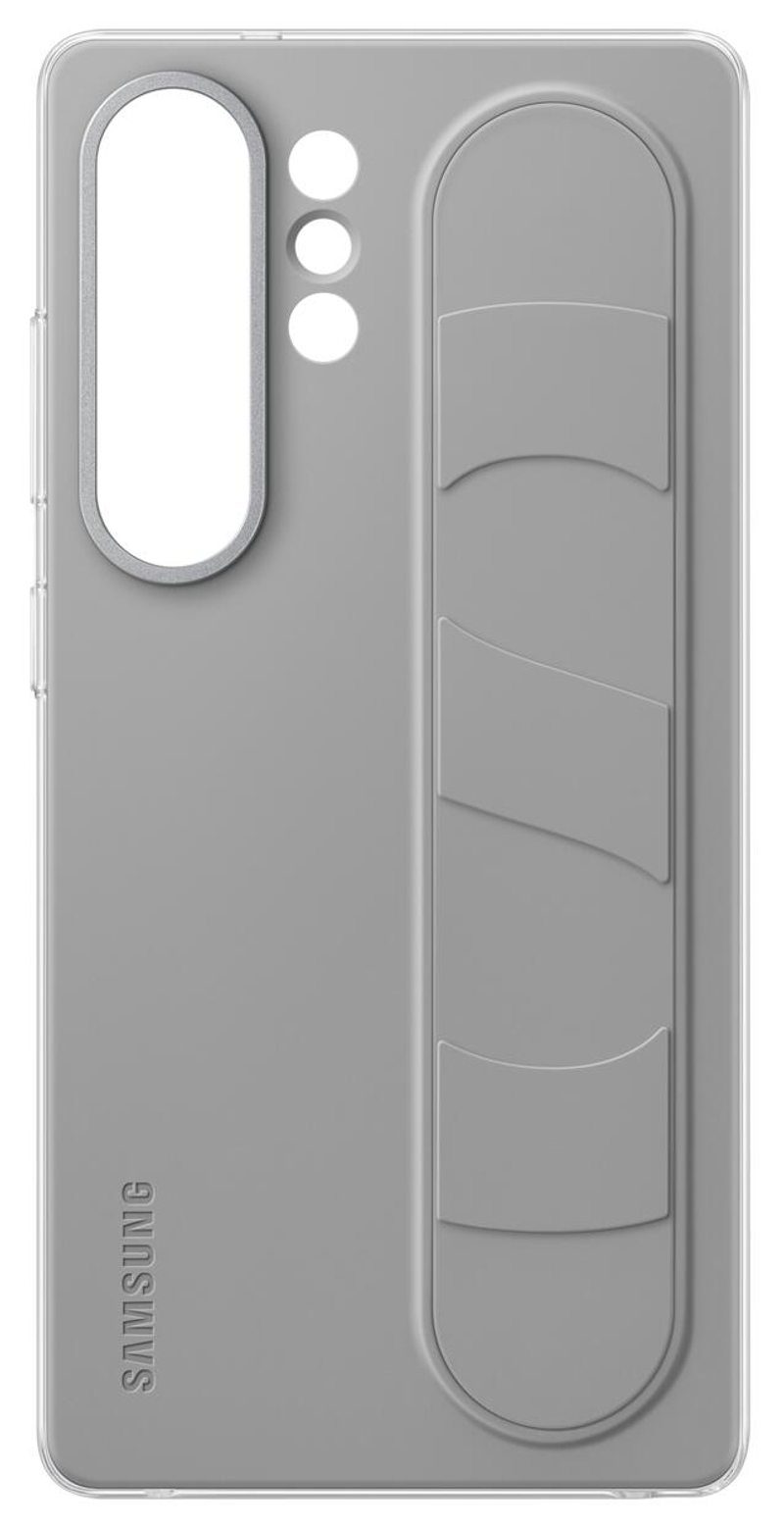 Coque Standing Grip pour Samsung Galaxy S25 Ultra, Gris