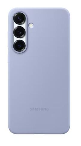 Coque silicone Samsung pour Galaxy S25+, bleu clair