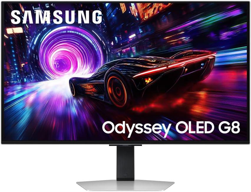 Écran gaming Samsung Odyssey OLED G8 G81SF 80 cm (32") UHD, 0,03 ms, HDMI, Flicker Free, FreeSync Premium Pro, 240 Hz
