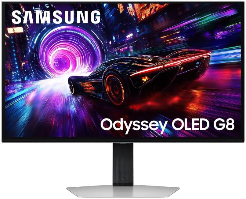 Écran gaming Samsung Odyssey OLED G81SF 68 cm (27") 4K UHD, 0,03 ms, HDMI, Flicker Free, FreeSync Premium Pro, 240 Hz