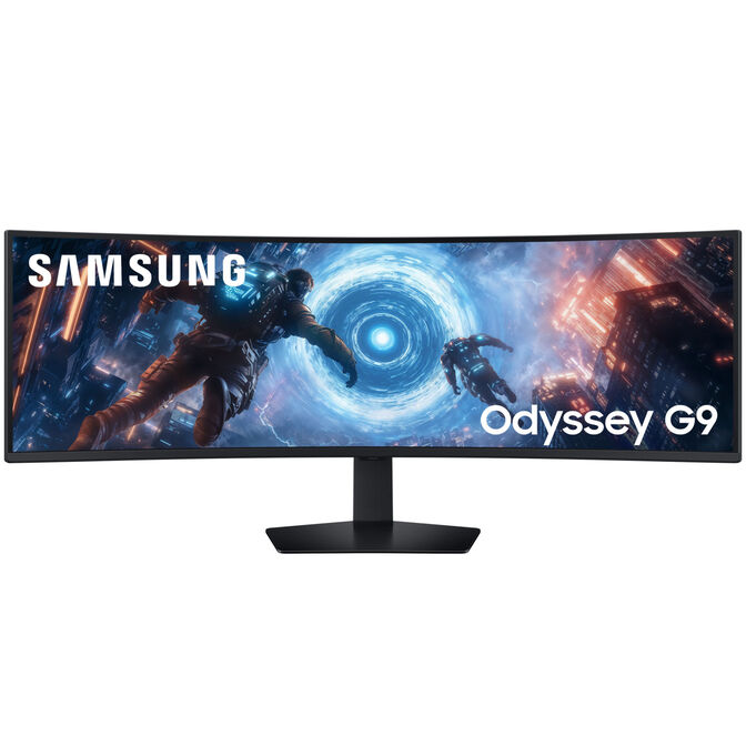 Écran gaming Samsung Odyssey G9 G91F, 49 pouces, 144 Hz, VA, compatible G-SYNC