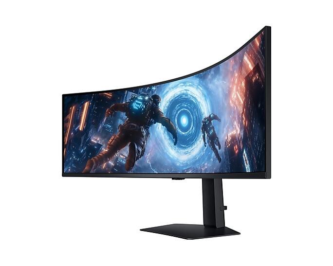 Écran gaming incurvé Samsung Odyssey G9 S49FG916EU 124 cm (49 pouces) Dual QHD, VA, 1 ms, 144 Hz, HDMI, DisplayPort