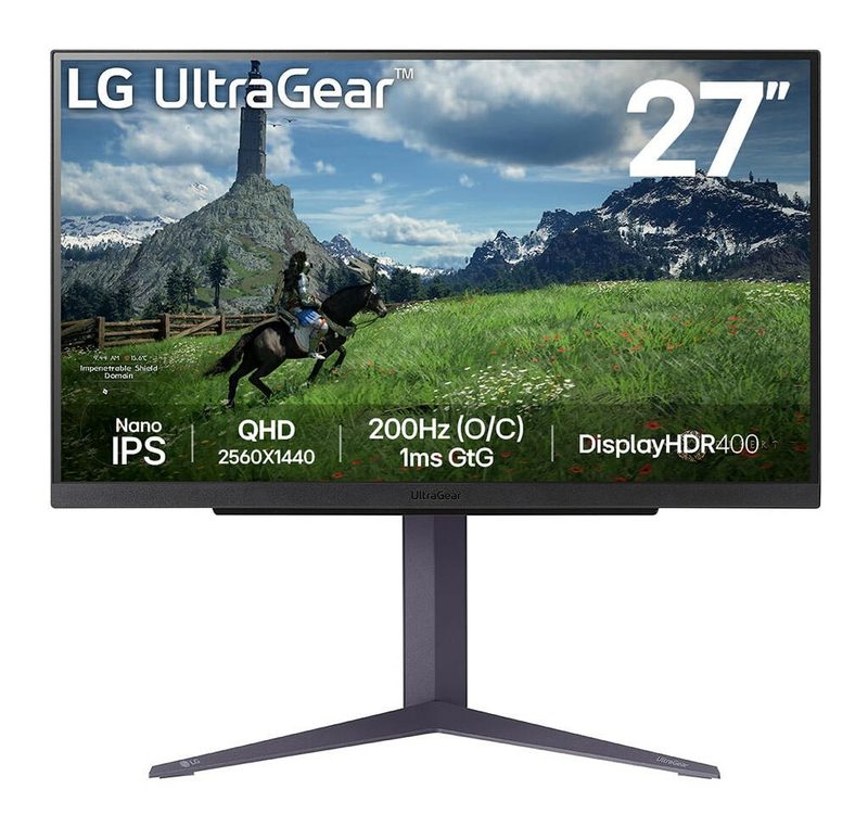 Écran LG 27GS85Q-B Quad HD 68,6 cm (27")