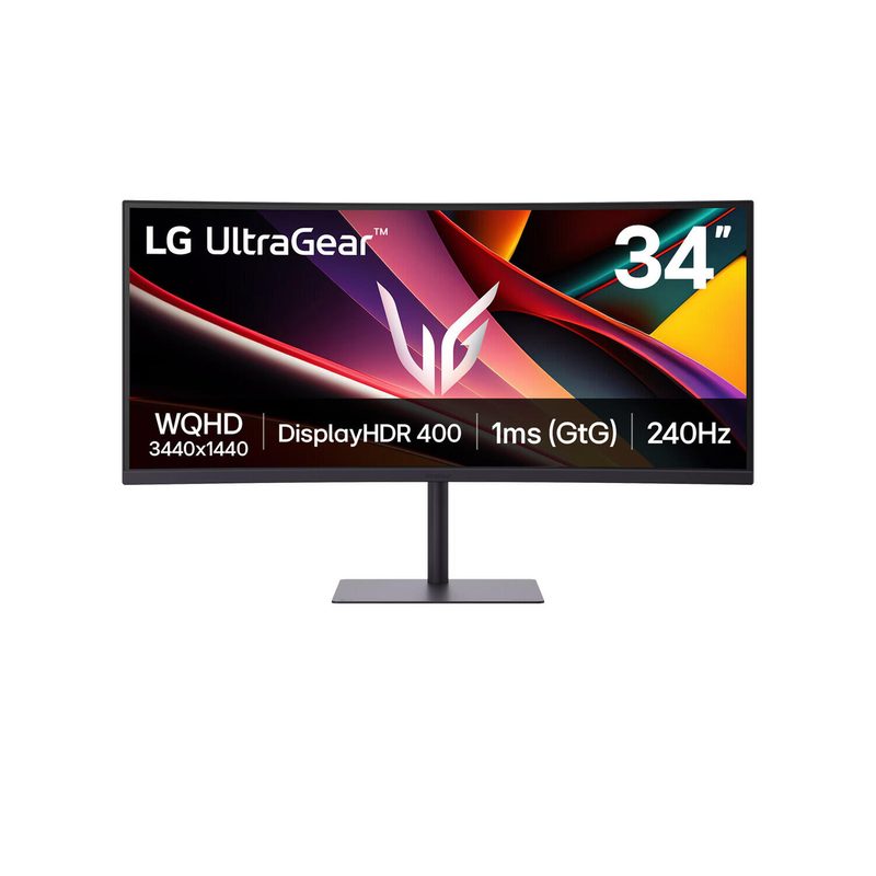 Moniteur gaming incurvé LG UltraGear 34G630A-B WQHD, 86,4 cm (34"), dalle VA, 1 ms, 240 Hz, HDMI, DisplayPort