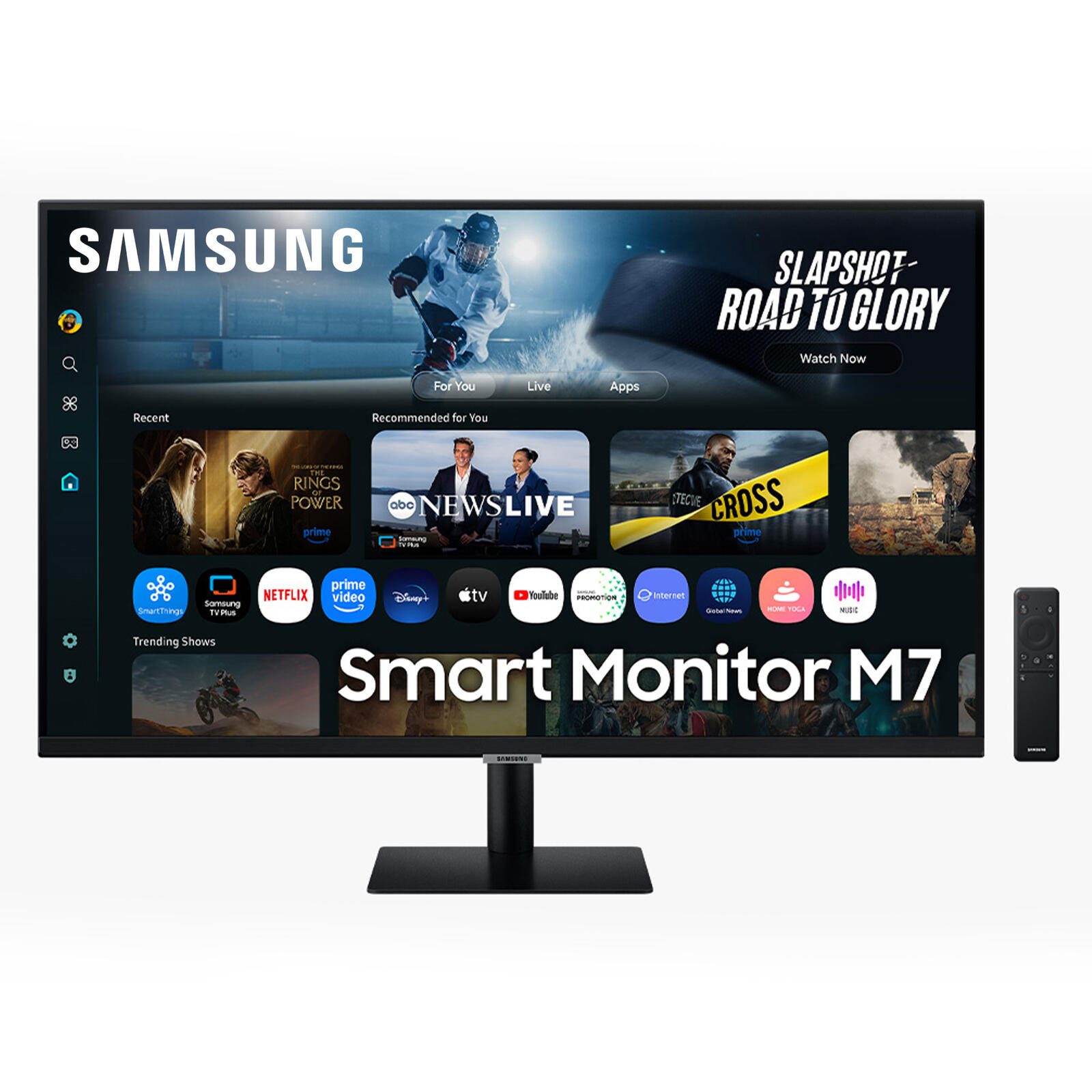 Samsung Smart Monitor M7 M70F Écran 4K UHD 81,3 cm (32") 4K UHD, VA, 4 ms, 60 Hz, HDMI, USB-C, USB-A