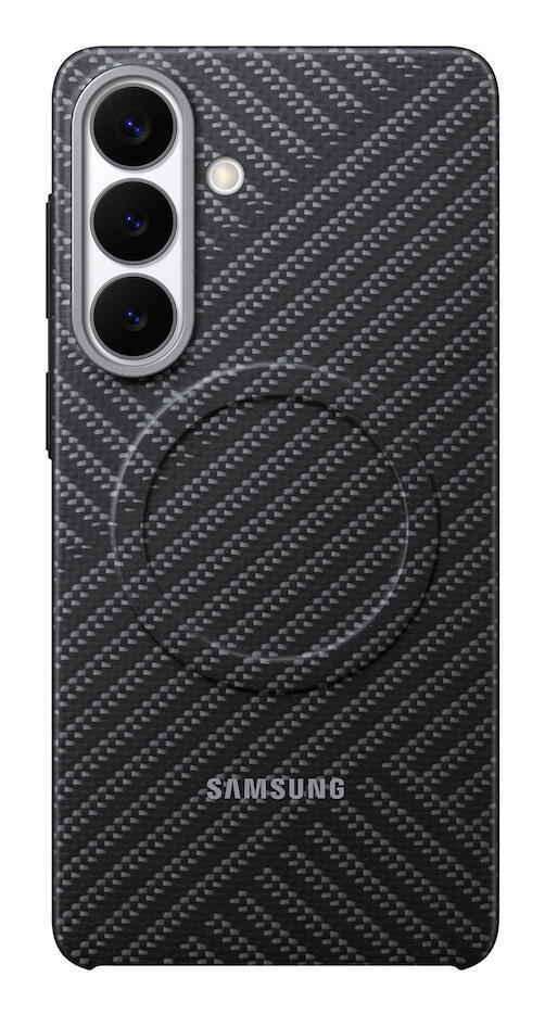 Coque magnétique en carbone pour Samsung Galaxy S26+ Dark Gray