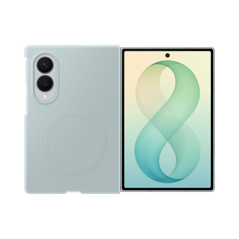 Coque magnétique en silicone Samsung pour Galaxy Z Fold8, Pistache
