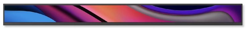 Écran tactile SOLUM B23A Newton pour affichage en bordure d'étagère 58 cm (23") - 1920 x 158 pixels, E-LED, 700 nits, 24/7, WLAN