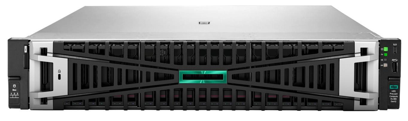 Serveur HPE ProLiant Compute DL380 Gen12 P89966-425 - Intel Xeon 6507P 8 cœurs 3,5 GHz, 2x 32 Go-R, MR408i-o, 8SFF, 2x 480 Go SSD SATA, 2x 1000 W