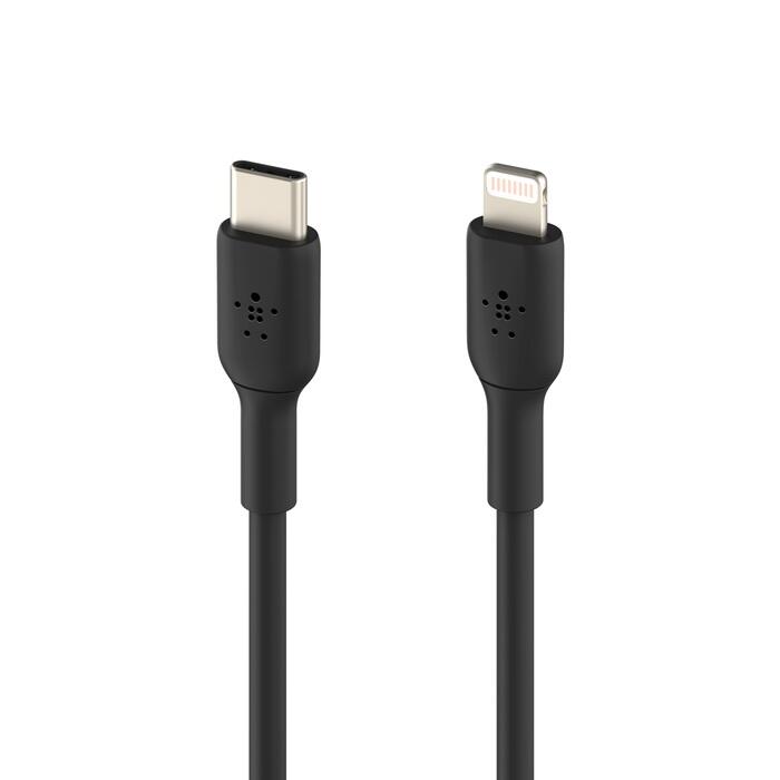 Câble Belkin BoostCharge 1 m USB-C/Lightning, noir