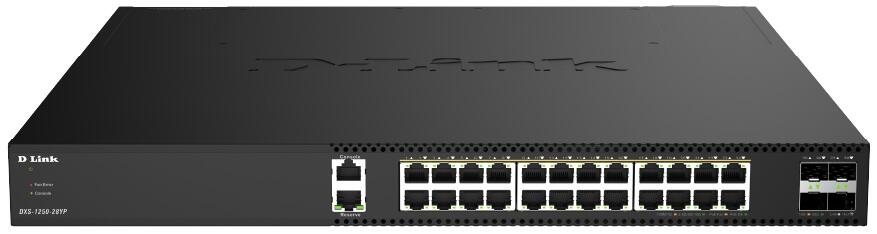 D-Link DXS-1250-28YP/E, commutateur intelligent géré 28 ports 10G Multi-Gigabit PoE++