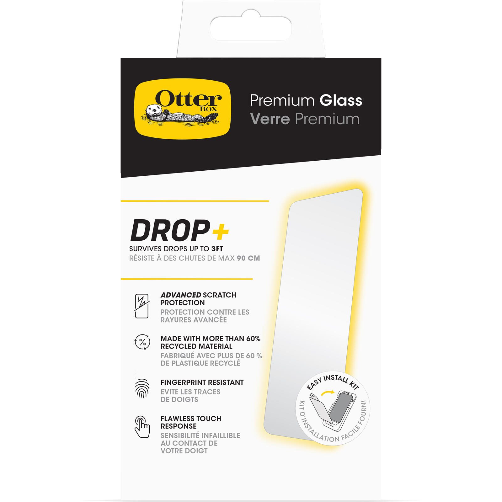 OtterBox Premium Glass Apple iPhone 16 Pro - transparent