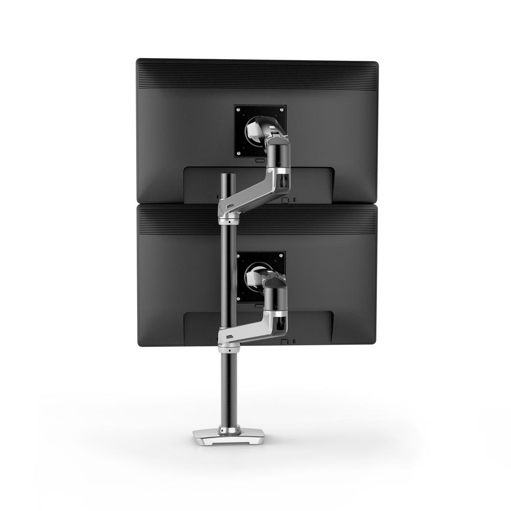 Support double écran Ergotron LX - Bras articulé pour 2 écrans jusqu'à 101,6 cm (40") avec technologie CF brevetée