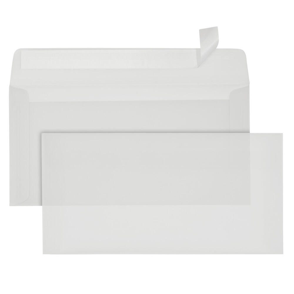 Enveloppes ÖKI DIN long sans fenêtre autocollantes 1 paquet = 500 unités — lot de 500 pièces