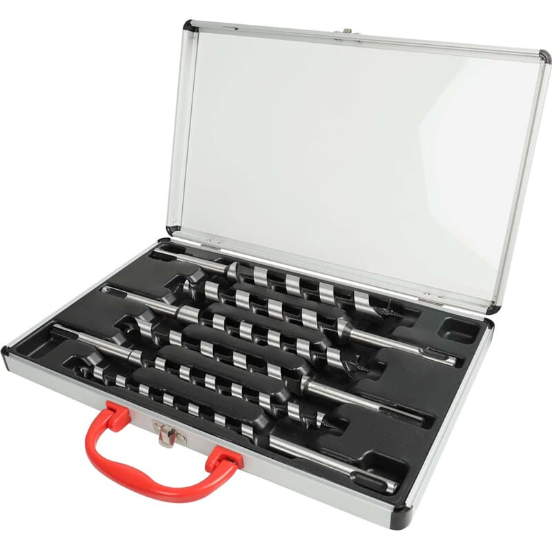 Set de mèches hélicoïdales SDS+ Walter 6 pièces - Forets à bois et poutres — lot de 6 pièces