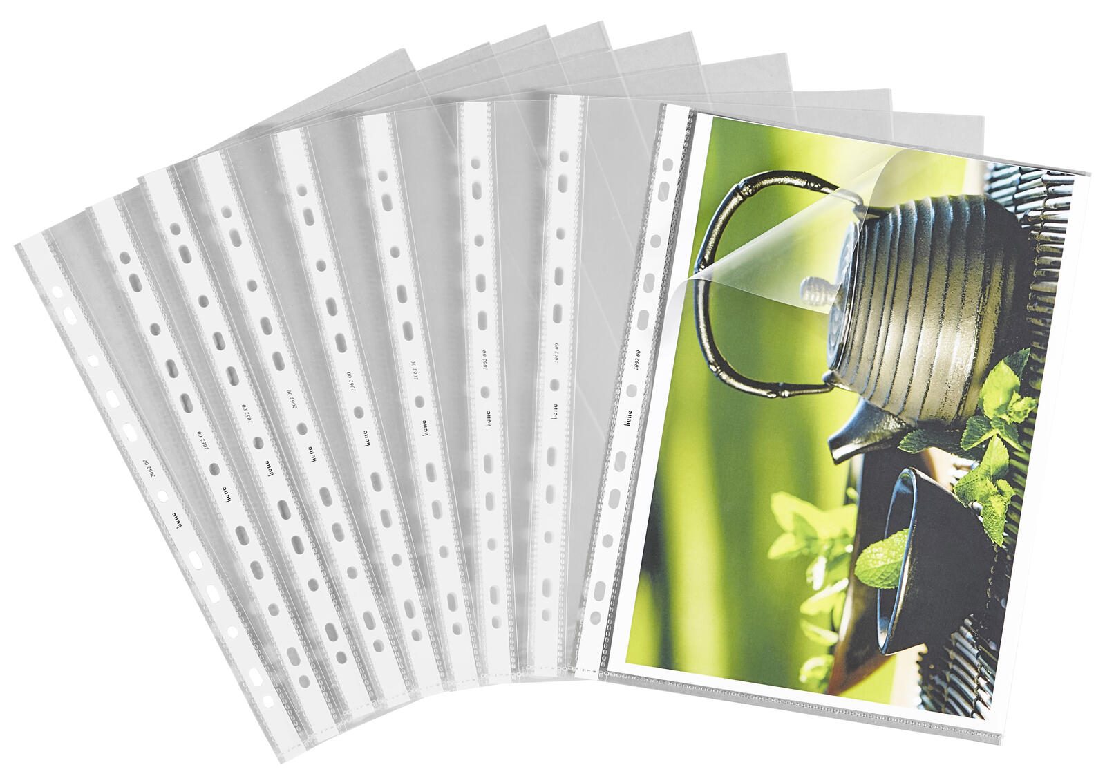 Poches transparentes pour prospectus DIN A4 bene, 0,14 mm, 25 unités — lot de 25 pièces