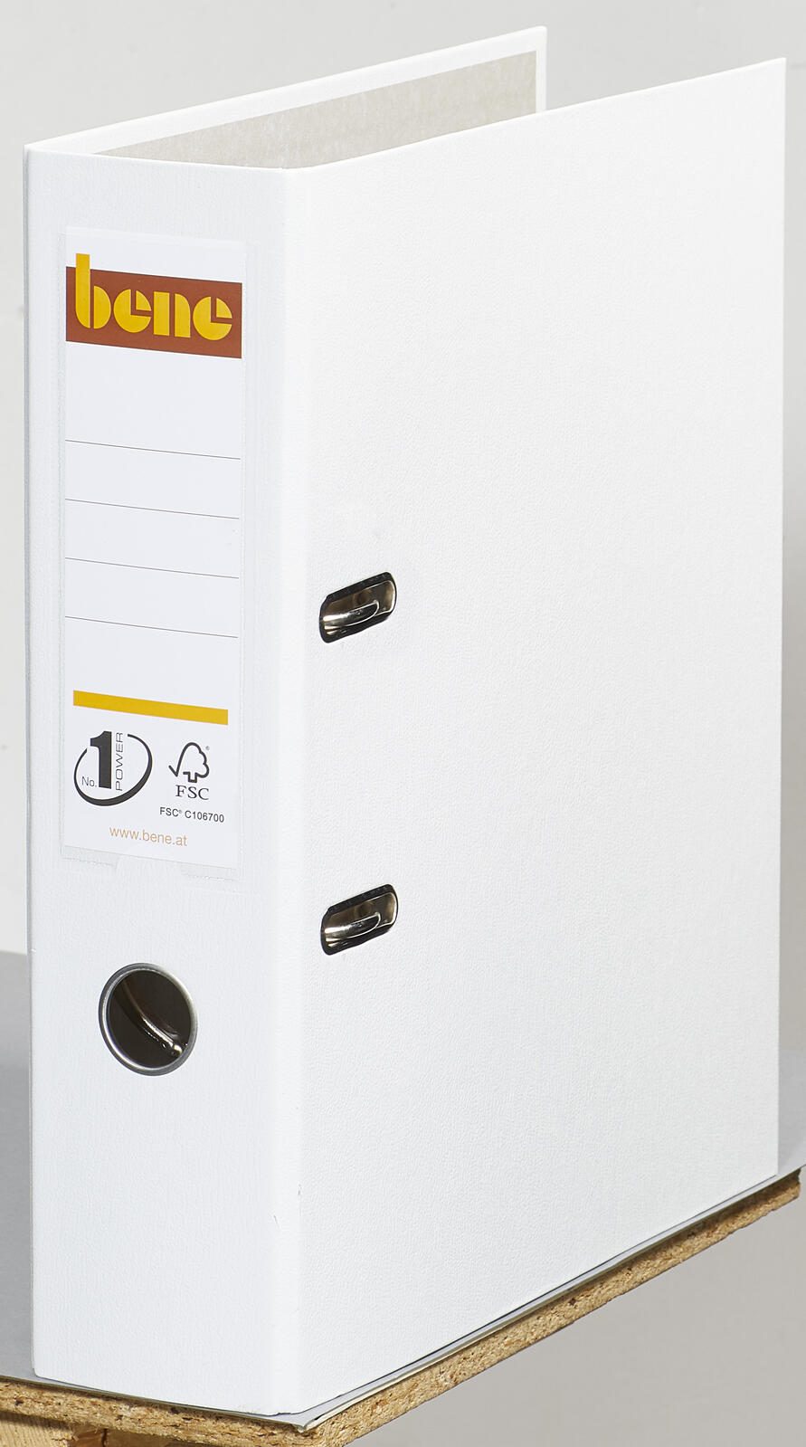 Classeur bene No.1 Power 8 cm DIN A4 blanc
