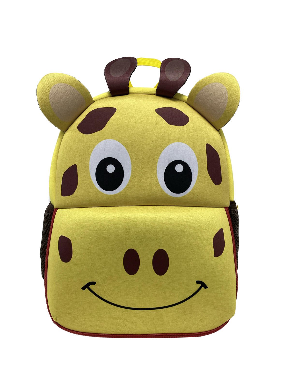 Sac à dos pour maternelle DONAU Girafe en fibre synthétique jaune