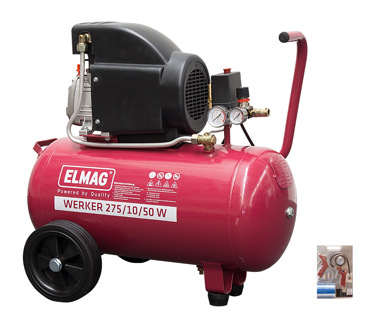 ELMAG Compresseur WERKER 275/10/50 W - OFFRE SPÉCIALE
