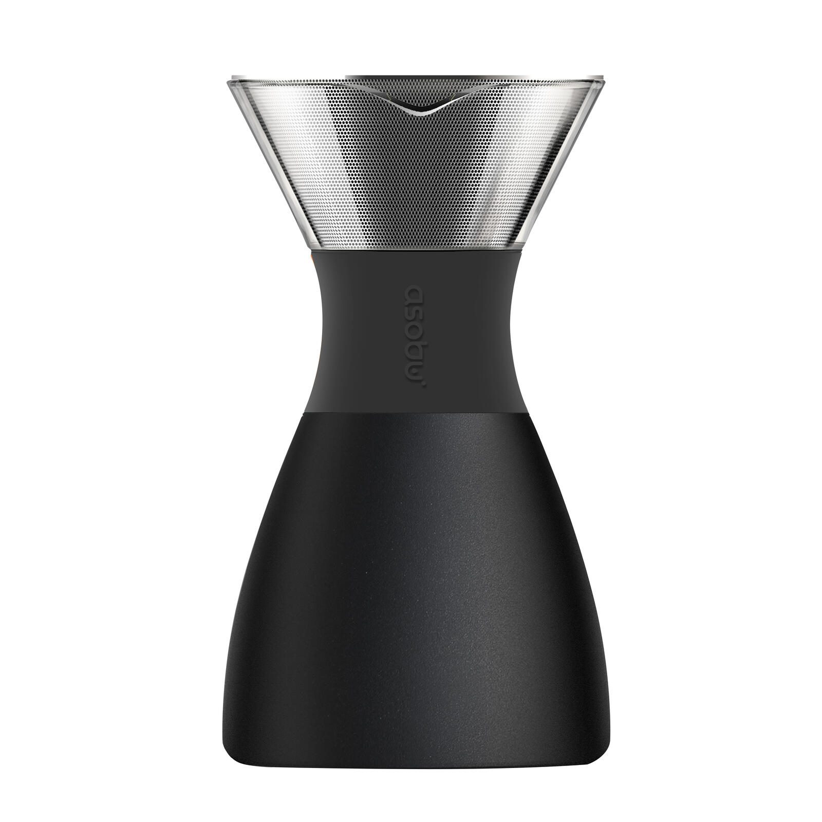 Asobu Cafetière à filtre pour café versé - noir (Pourover black/black)