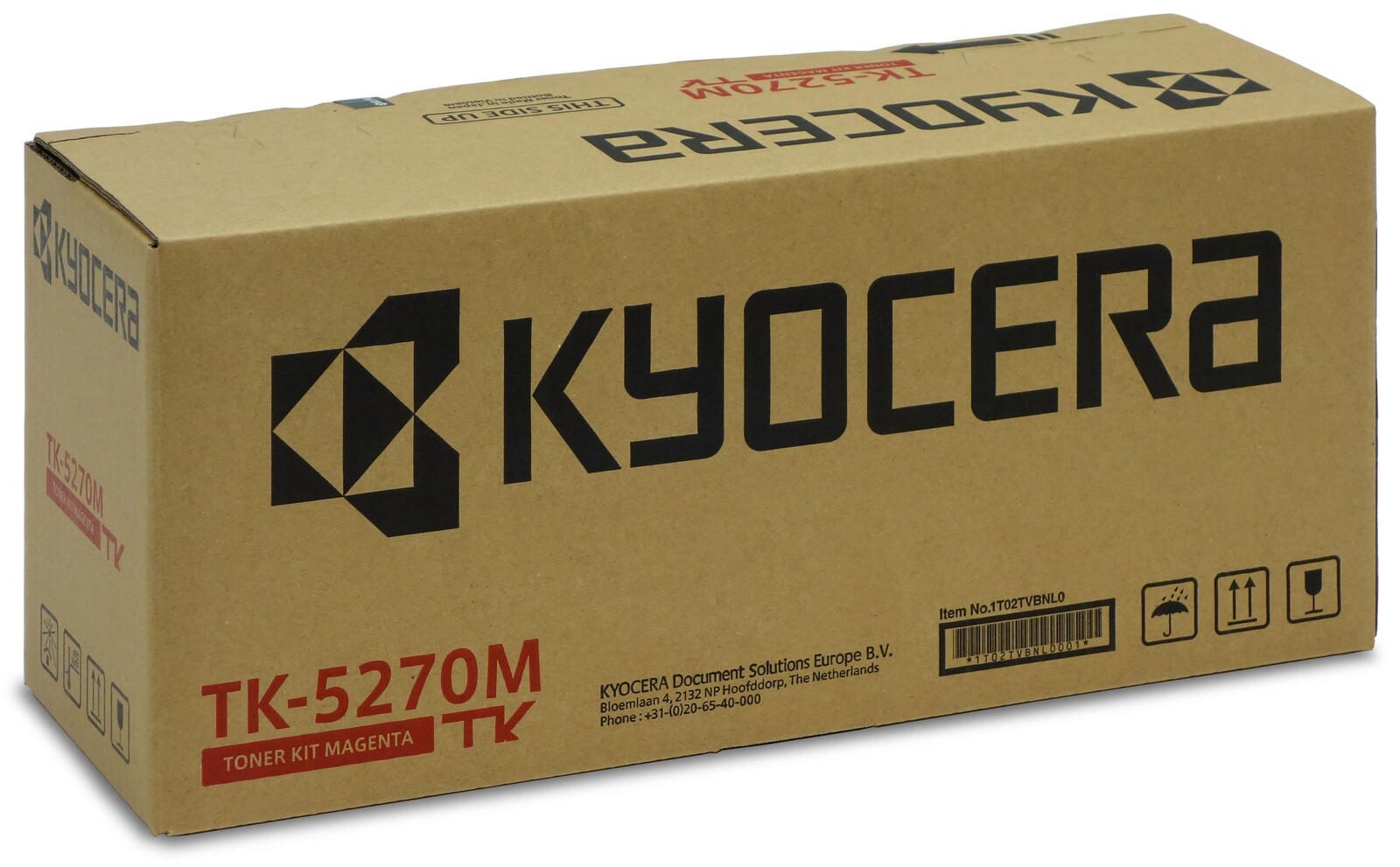 Cartouche de toner magenta Kyocera Original TK-5270M 6 000 pages (1T02TVBNL0)