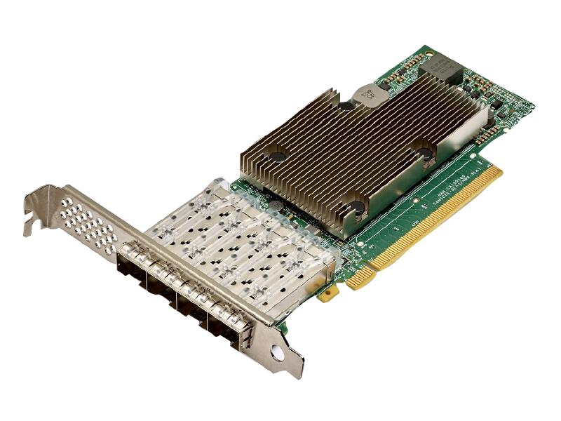 Adaptateur réseau Ethernet HPE 4 ports 10/25 Gbit/s SFP28 - BCM57504P26264-B21