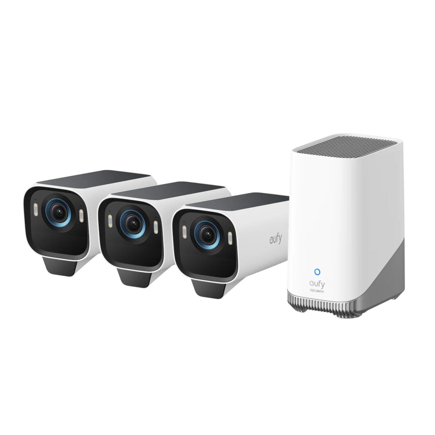 eufy eufyCam S3 Pro Kit 3 caméras