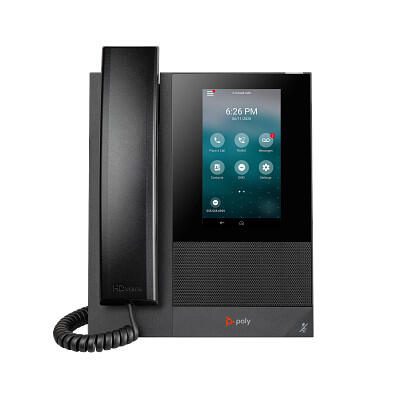 Poly CCX 400 Business-Médiaphone compatible Open SIP et PoE avec affichage du numéro d’appel et fonction d’appel en attente