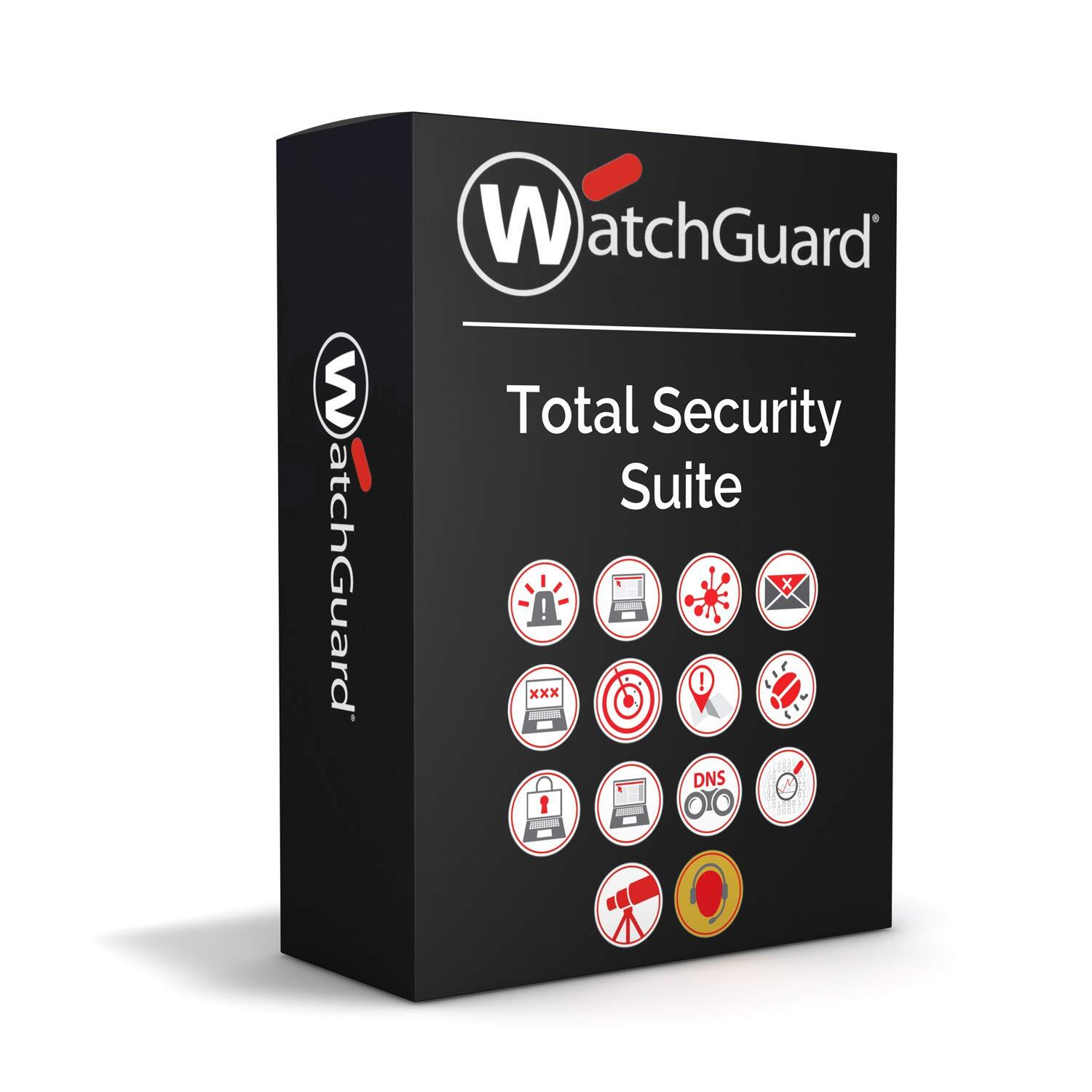 Renouvellement WatchGuard Total Security Suite WGT45351 pour Firebox T45 - 1 an