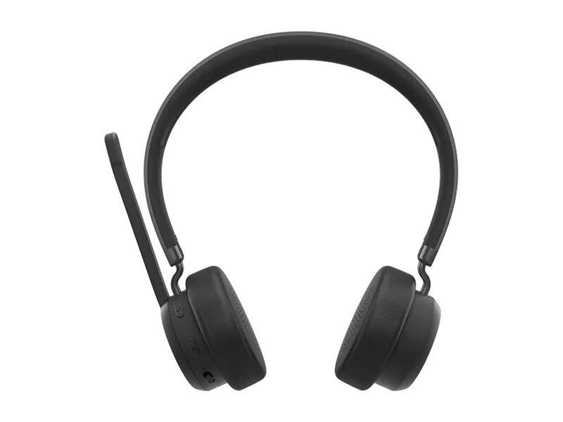 Casque supra-auriculaire sans fil Lenovo - Noir
