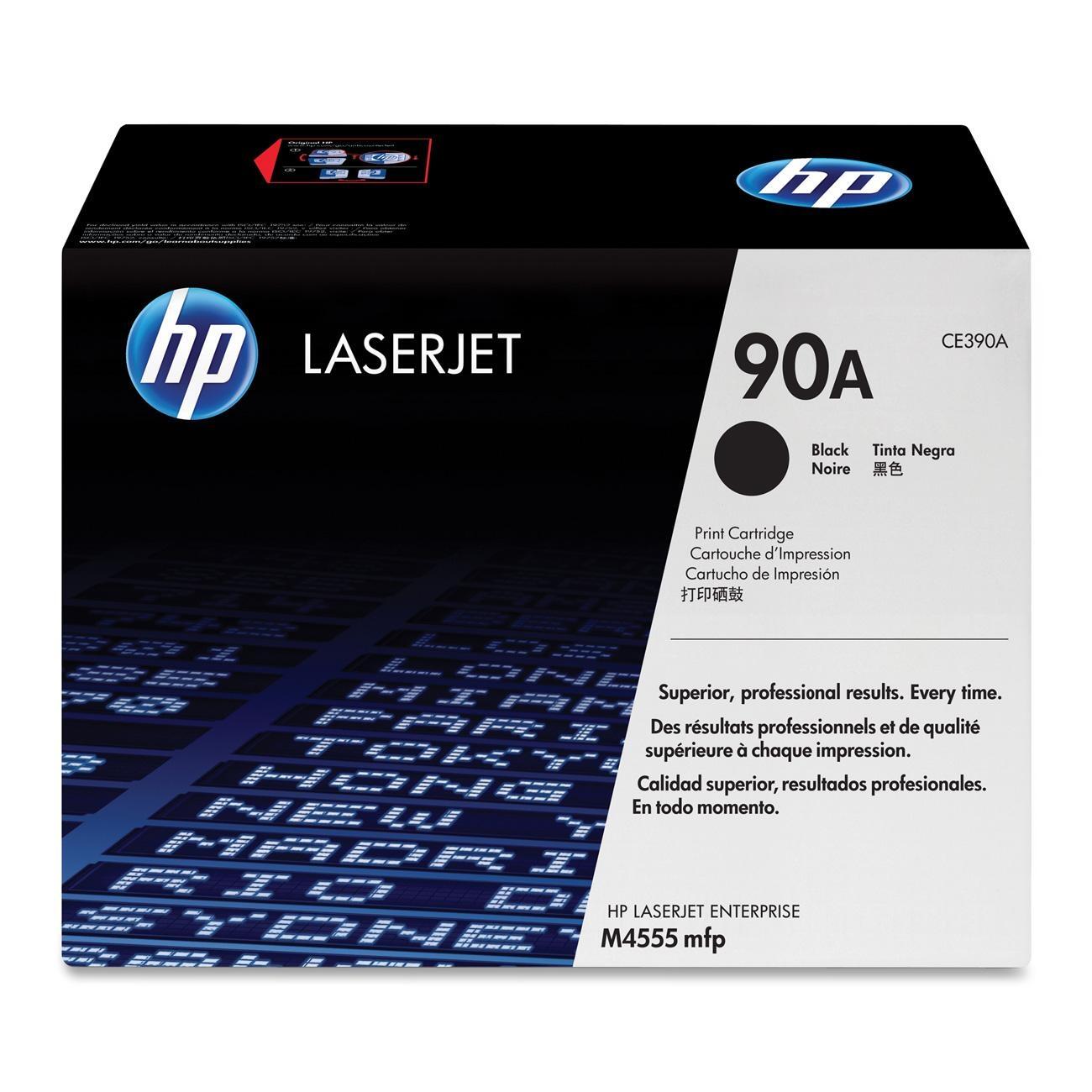Cartouche de toner HP Original 90A noir 10 000 pages (CE390A)