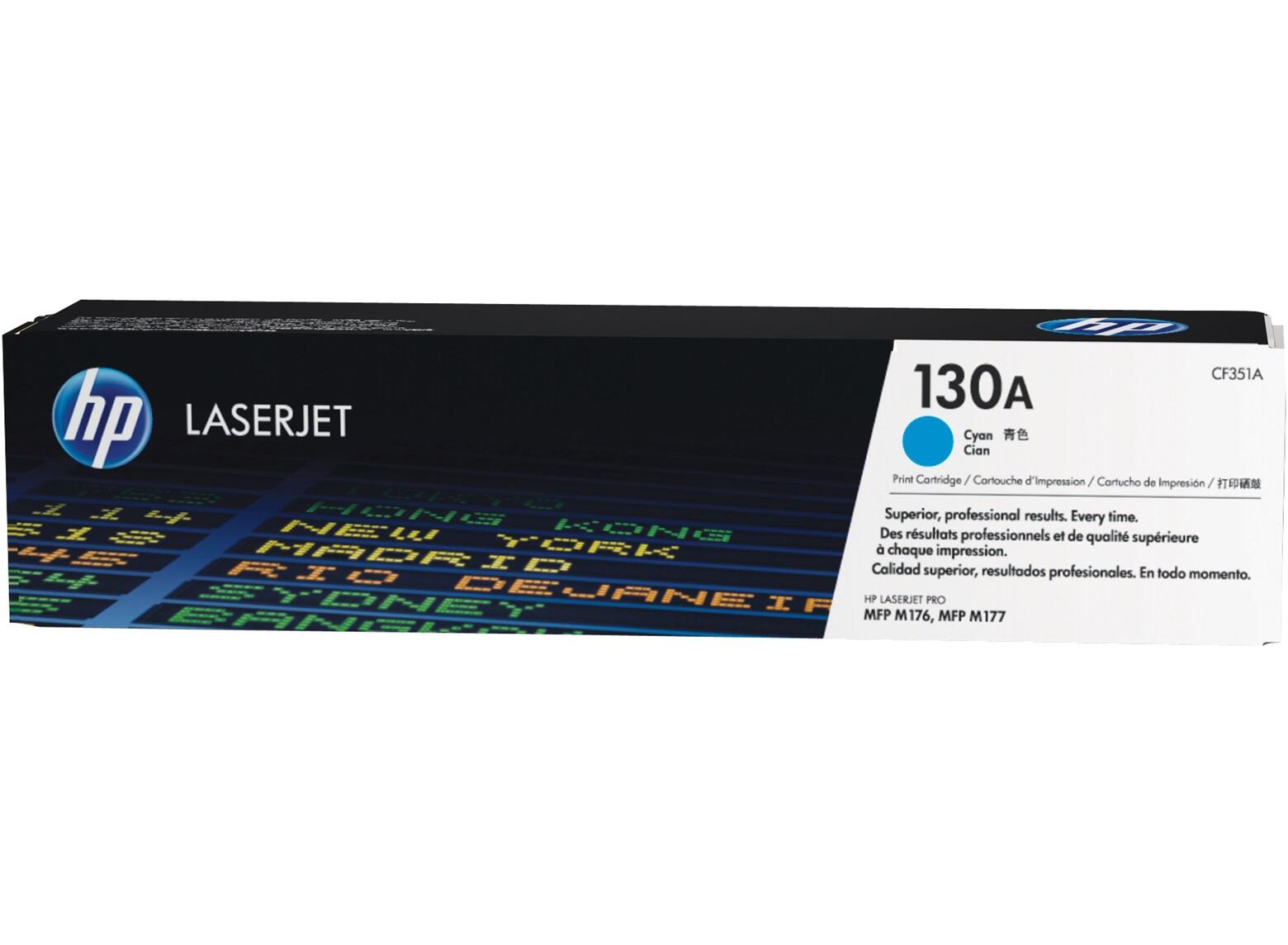 Toner HP Original 130A cyan 1 000 pages (CF351A)