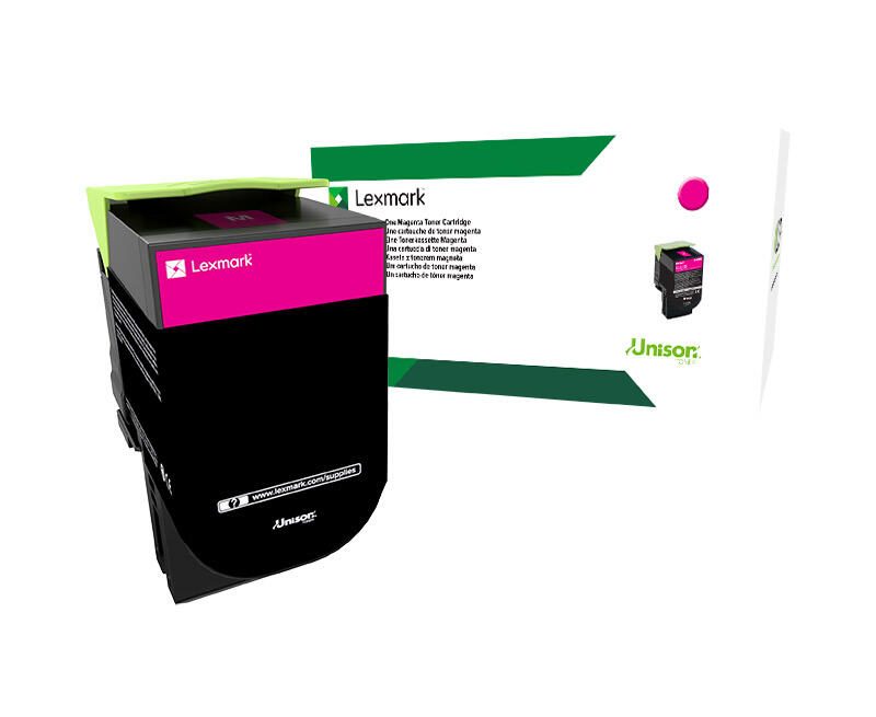 Cartouche de toner magenta Lexmark Original (71B2HM0) pour CS417dn, CS517de, CX417de, CX517de