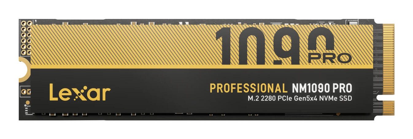 SSD M.2 2280 Lexar Professional NM1090 PRO 4TB interne PCIe 5.0 x4