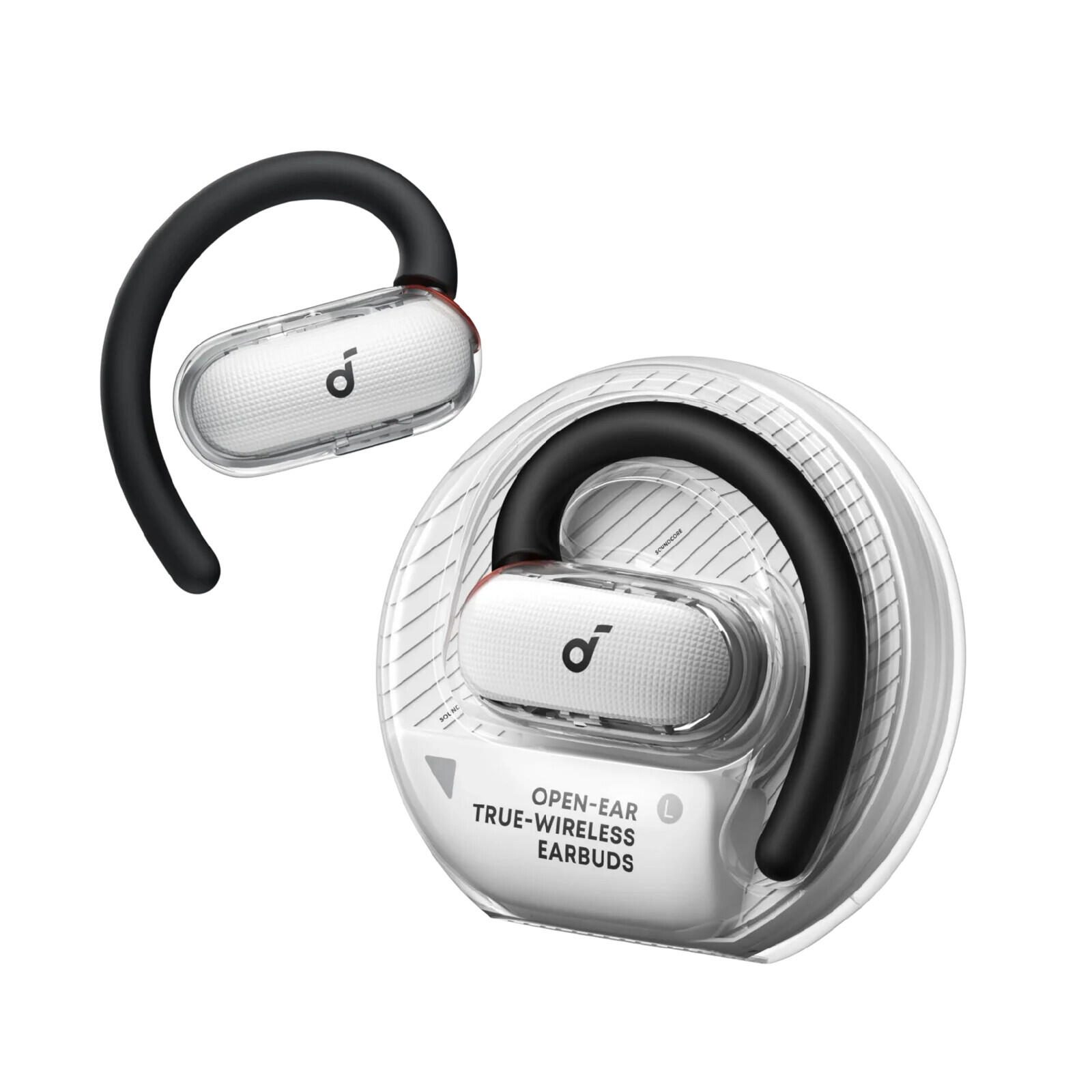 Anker Soundcore V40i, blanc Écouteurs ouverts, Bluetooth, avec étui transparent