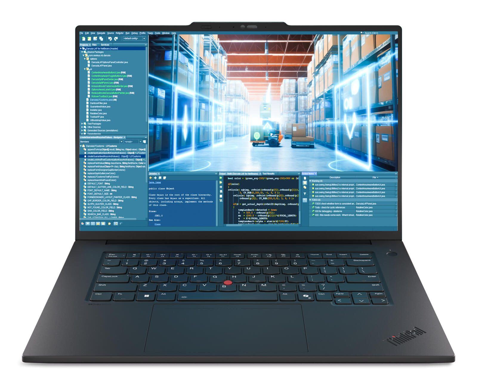 Lenovo ThinkPad T14 Gen 8 - Ordinateur portable 16" Intel® Core™ Ultra 7 255H, 32 Go RAM, 1 To SSD, WUXGA, RTX™ 5060, Windows 11 Pro