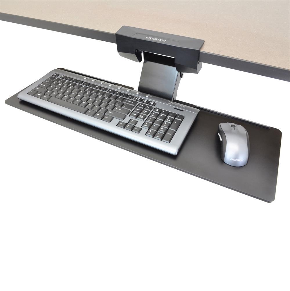 Support de clavier ergonomique Ergotron Neo-Flex à fixation sous table