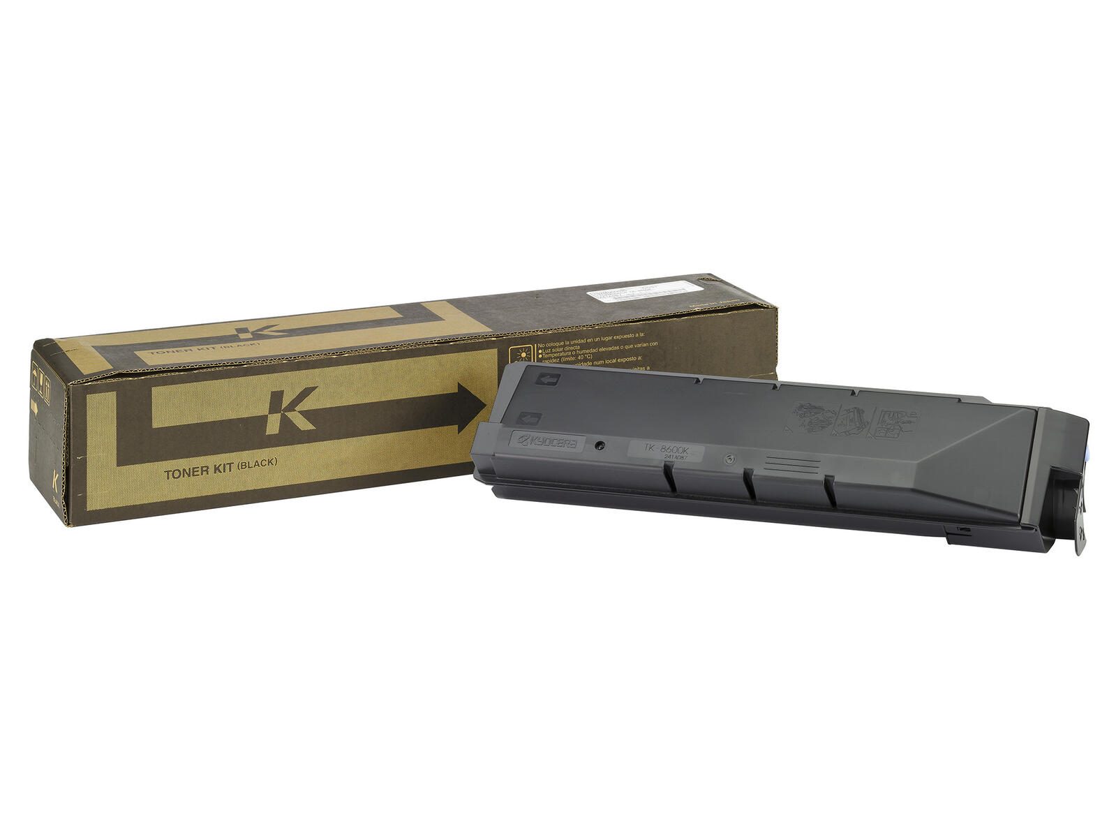 Cartouche de toner Kyocera Original TK-8600K noir 30 000 pages (1T02MN0NL0)