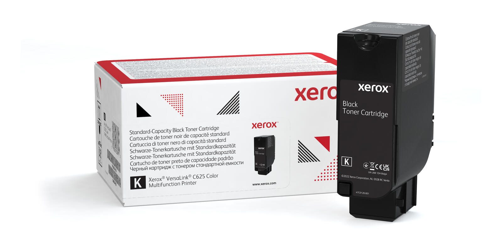 Toner Xerox Original C625 noir 8 000 pages (006R04616)