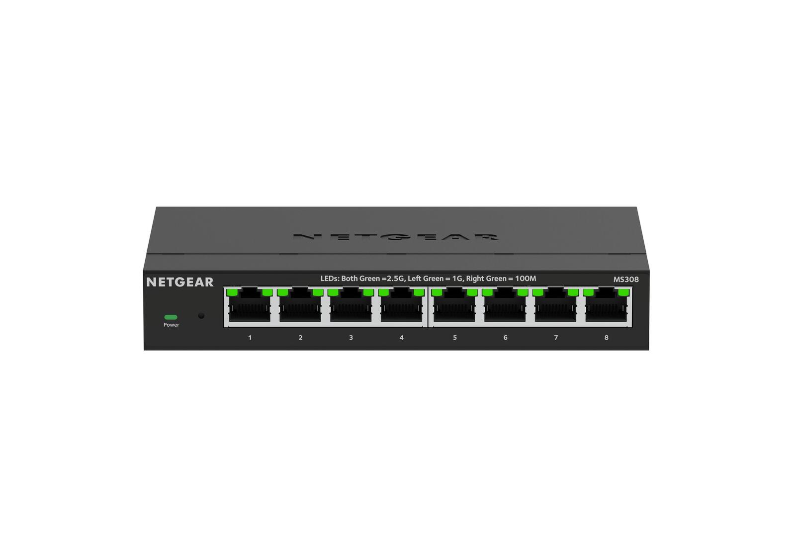 Commutateur Netgear 8 ports 2,5G Multi-Gigabit Ethernet Unmanaged Essentials