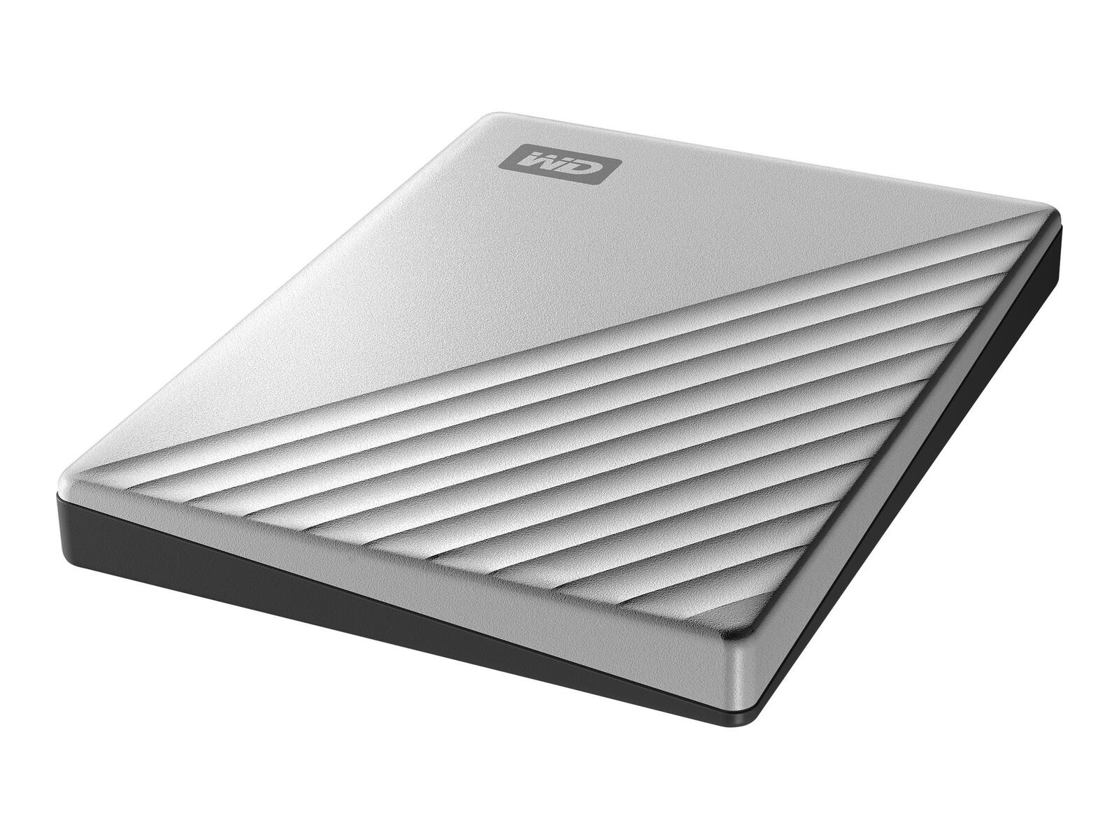 Disque dur mobile WD My Passport Ultra 2 To argent USB 3.2 Gen 1/USB 3.0 (compatible USB 2.0)