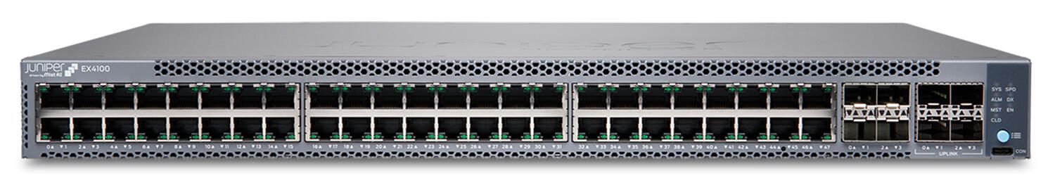 Commutateur géré Juniper Networks EX4100-48P 48 ports HPE