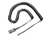 Câble pour casque Poly (format extraléger) pour câble de connexion DuoPro U10, uniquement pour connecteur rapide 4 broches