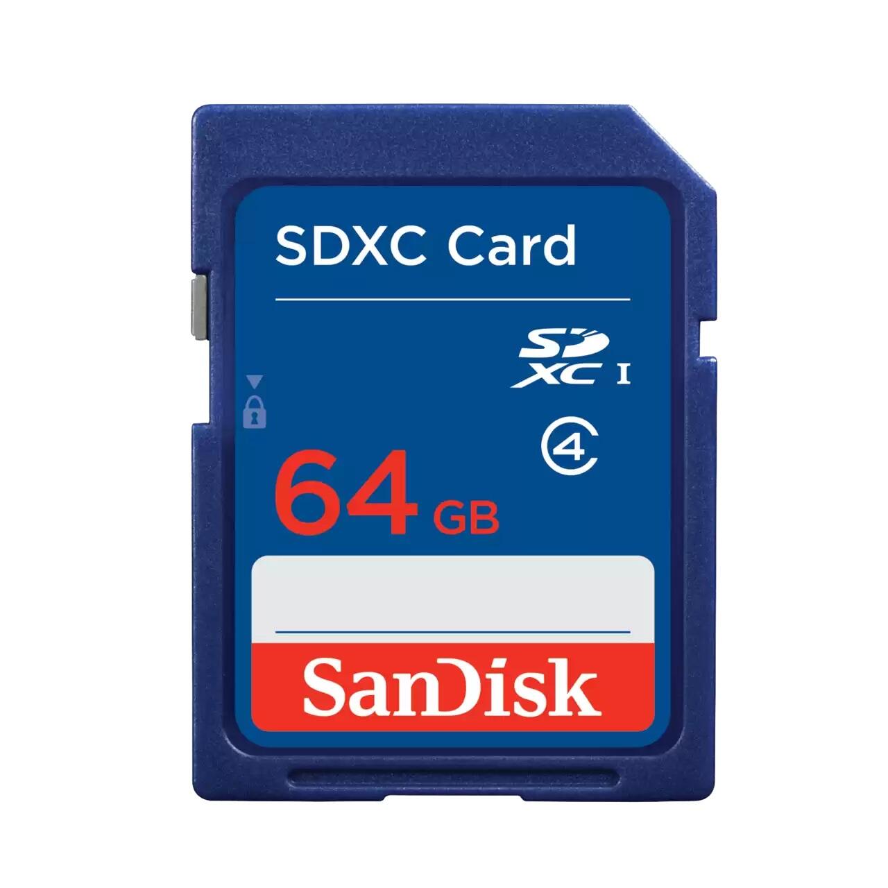 Carte mémoire SanDisk SDXC 64 Go