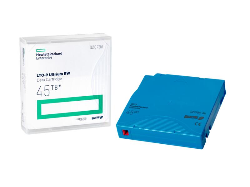 Cassette de données HPE LTO-9 Ultrium 45 To réinscriptible (Q2079A)
