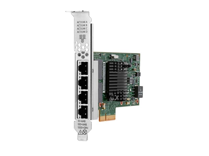 Adaptateur réseau Ethernet HPE 4 ports, 1 Gbit/s, RJ-45, Broadcom BCM5719
