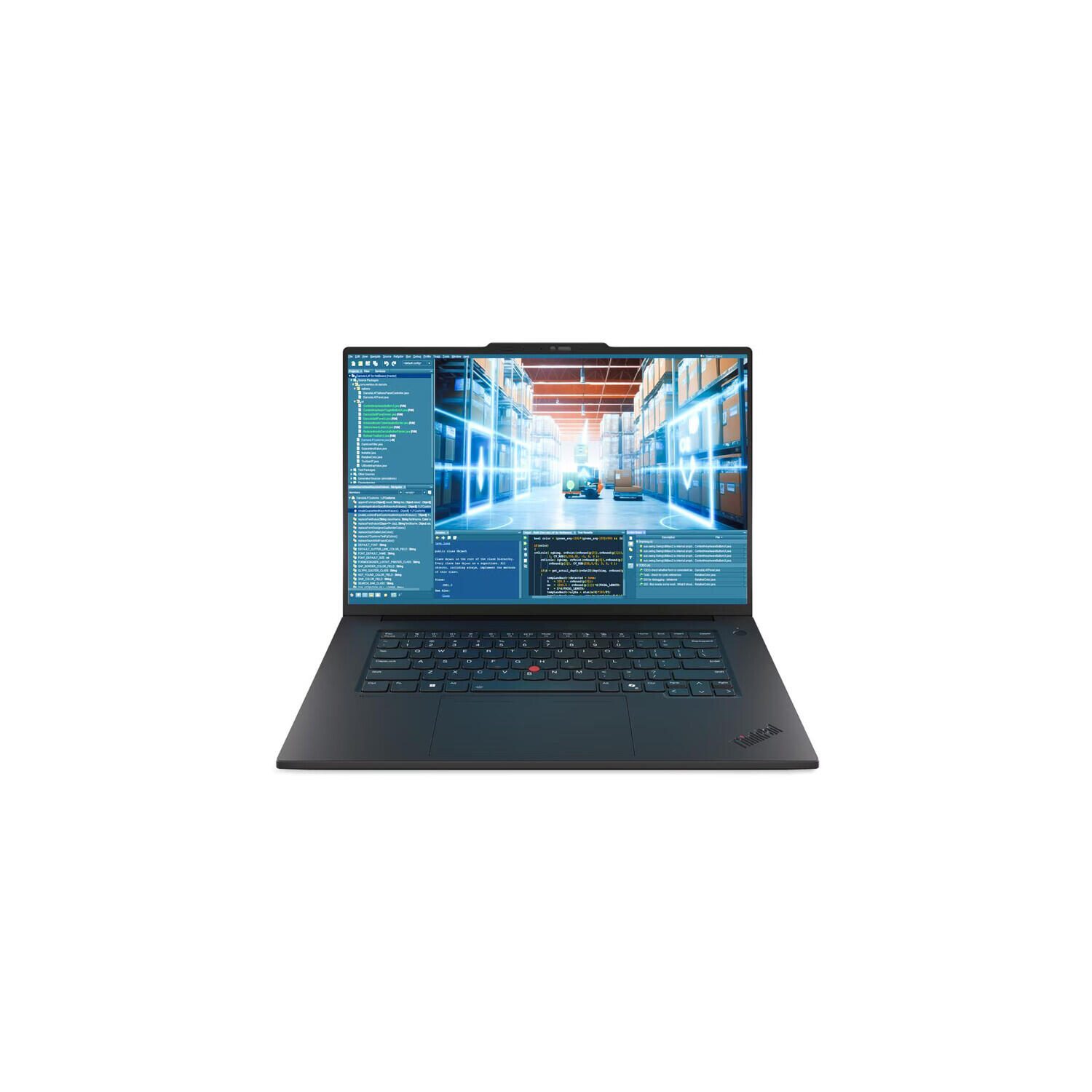 Ordinateur portable Lenovo ThinkPad T1g Gen 8 Intel® Core™ Ultra 7 255H, écran 40,6 cm (16"), 64 Go RAM, 512 Go SSD, NVIDIA® GeForce RTX™ 5060, WQUXGA, Windows 11 Pro