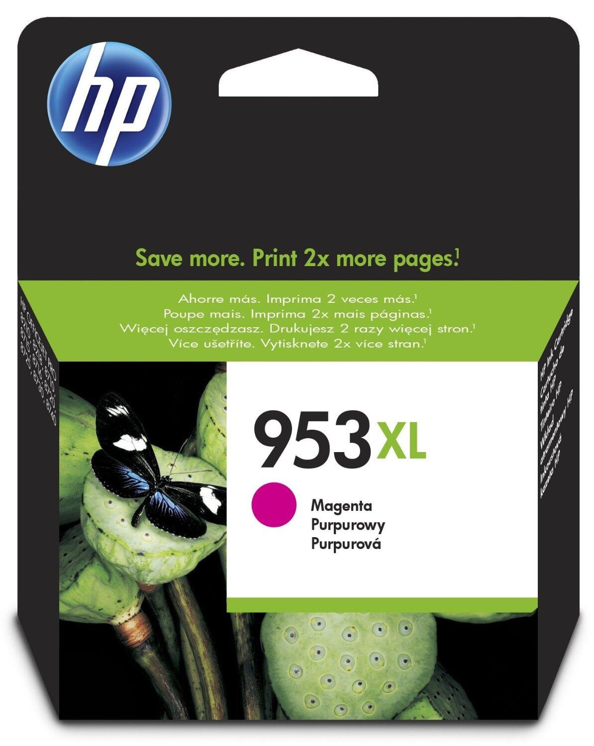 Cartouche d'encre HP 953XL magenta (F6U17AE)
